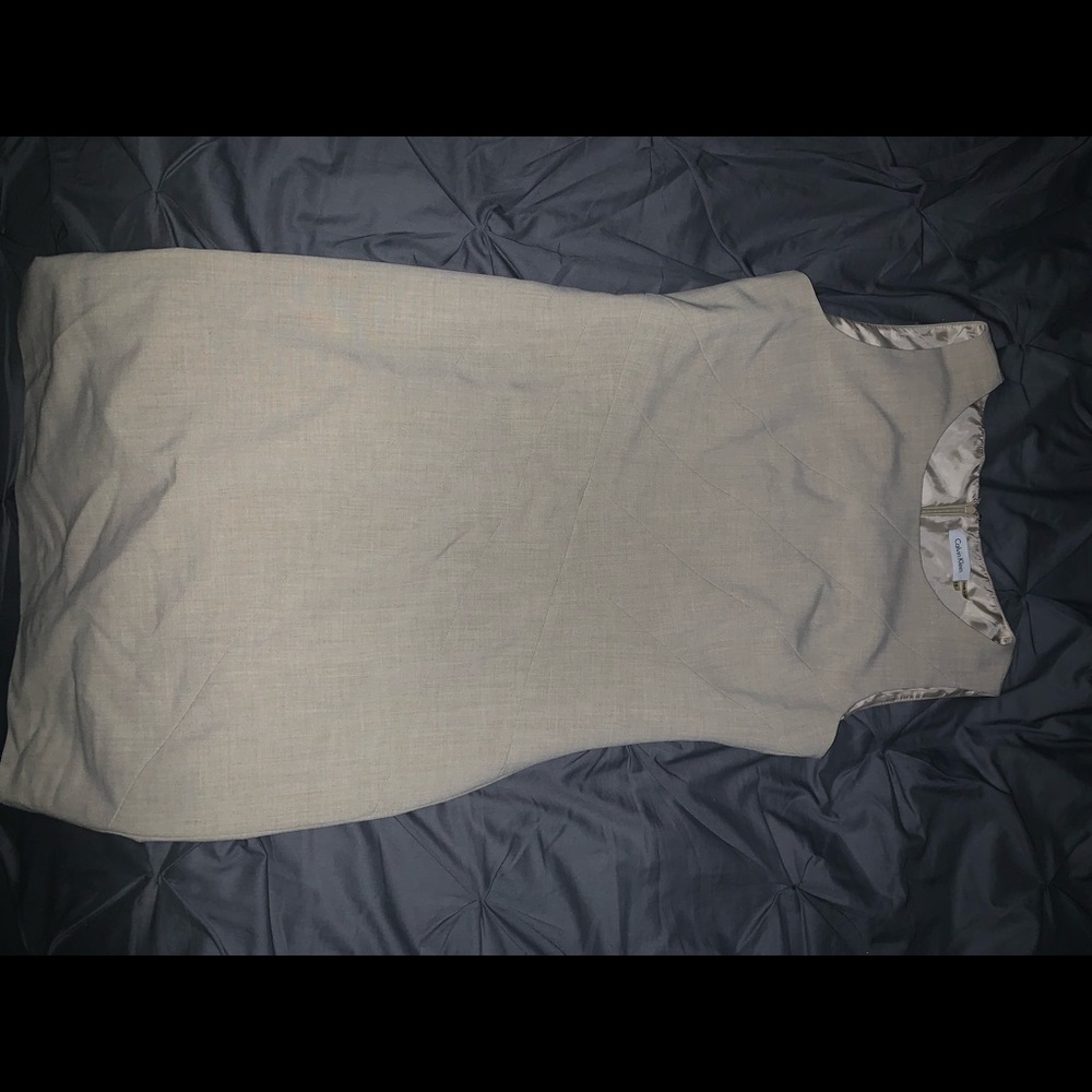 Tan, Calvin Cline Dress size 6.